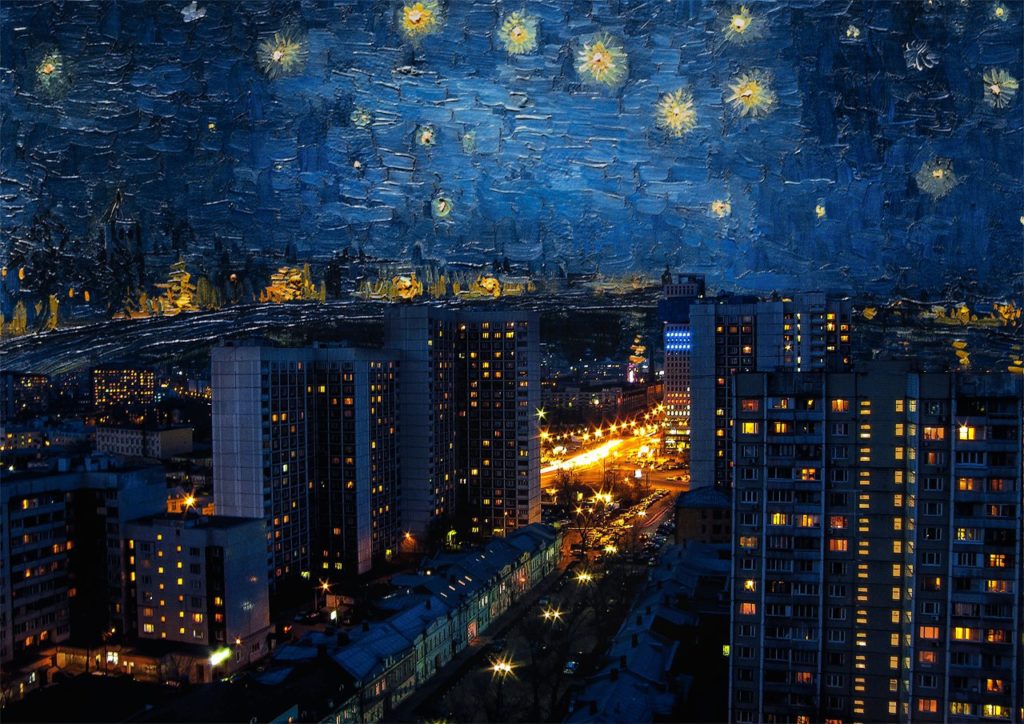 звездная ночь петербург