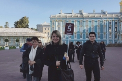Catherine's Palace (Tsarskoe Selo) - with a mexican group in september, 2017