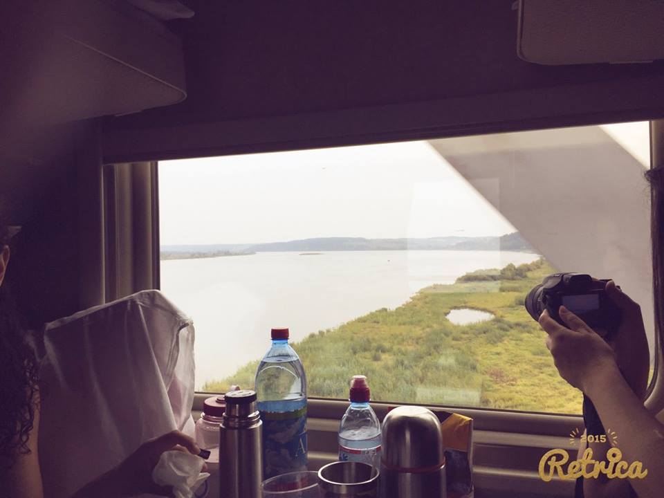transiberiana panorama dalla finestra del treno russo