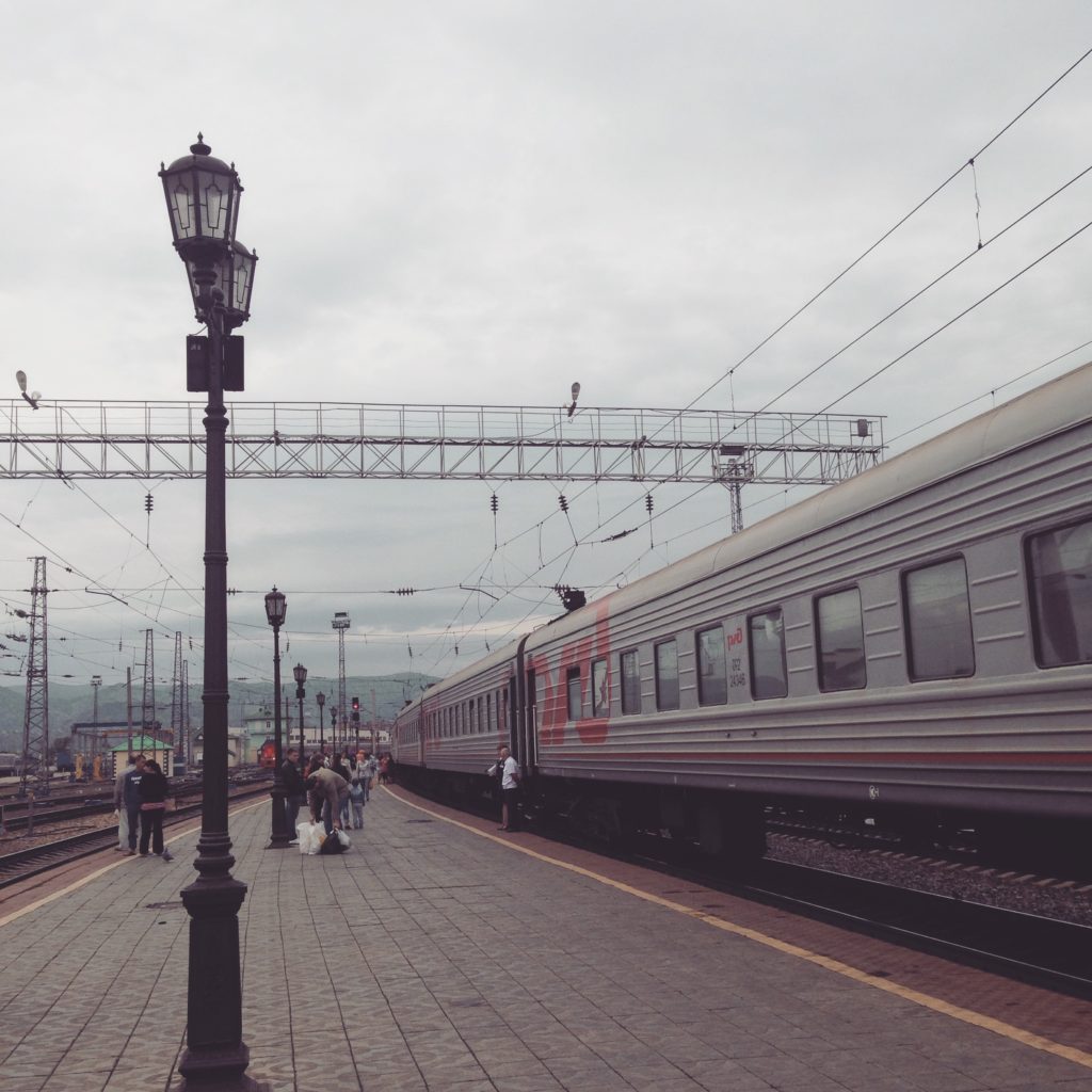 treno per la transiberiana russia