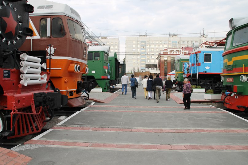Novosibirsk, capitale della Siberia. Il museo dei treni russi
