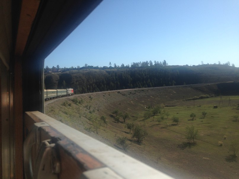 транссиб вид из окна поезда самый опасный участок дороги