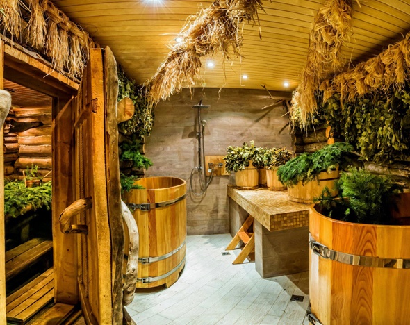 sauna russa tradizionale bagnia