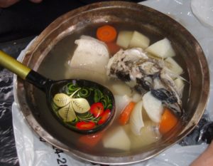 UJA Sopa de pescado tipica rusa