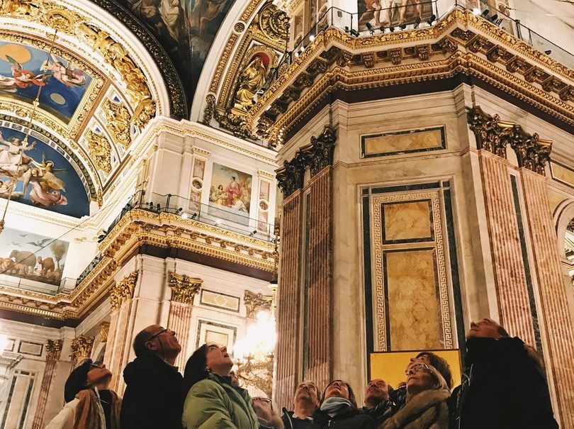excursion visita con guía privado por catedral de San Isaac San Petersburgo